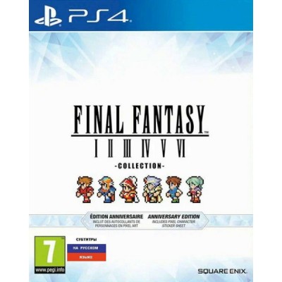 Final Fantasy I-VI Collection - Anniversary Edition [PS4, русские субтитры]